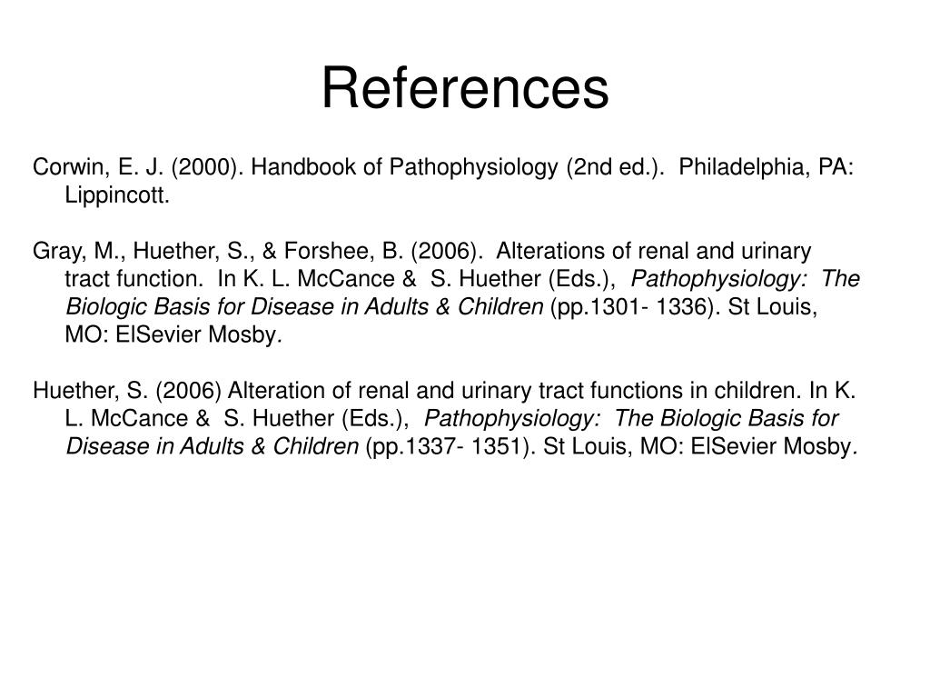 Handbook of Pathophysiology by Elizabeth J. Corwin