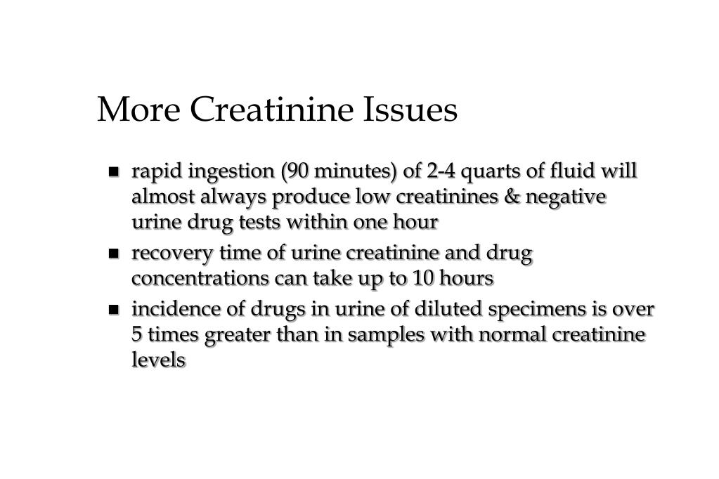 PPT Urine Creatinine & Sample Tampering PowerPoint Presentation, free