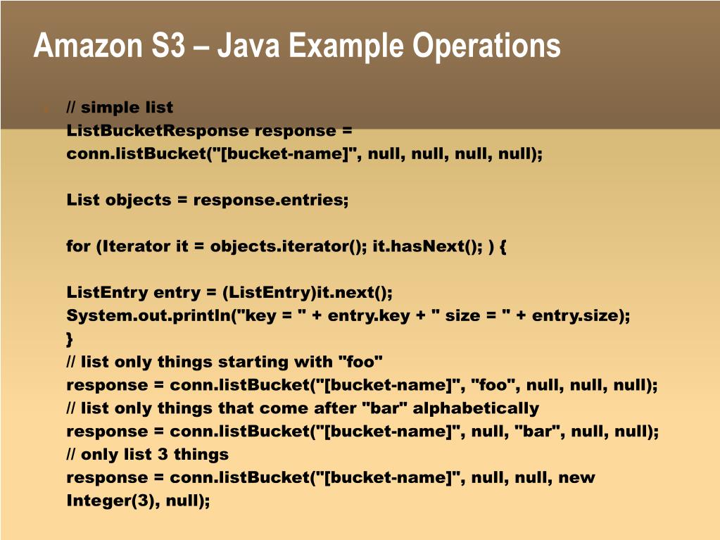 PPT Amazon S3 An SOA PowerPoint Presentation, free download ID