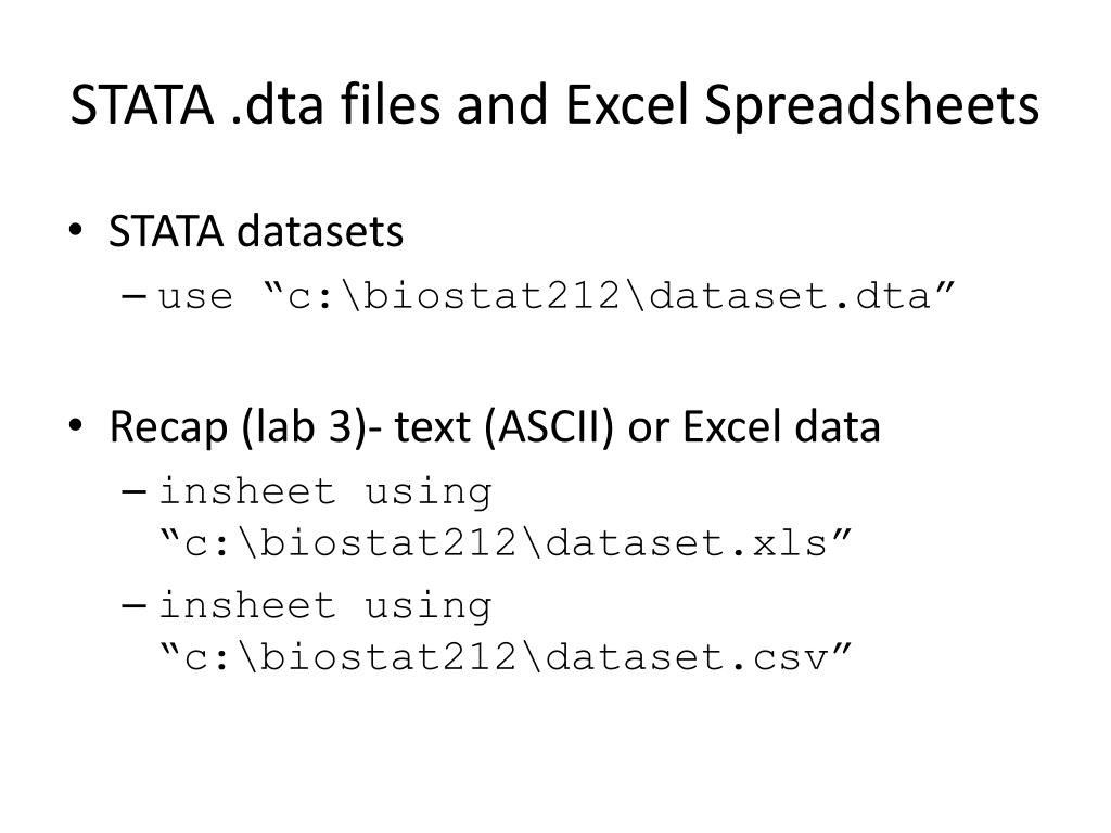 PPT Random (but useful) STATA commands PowerPoint Presentation, free