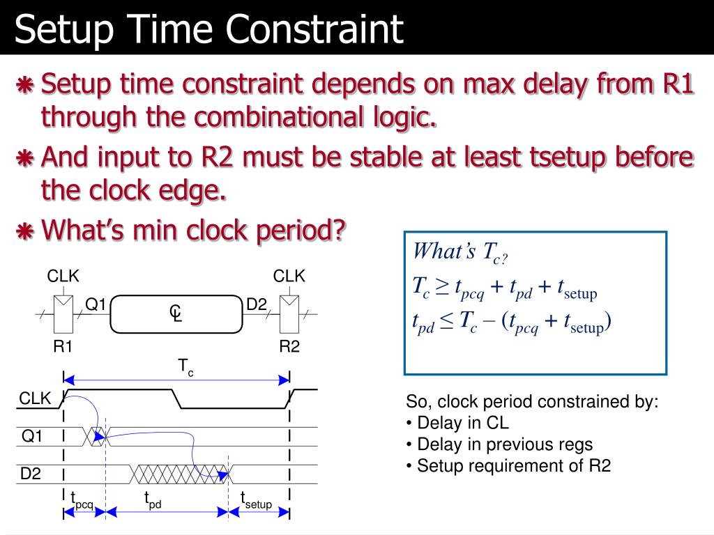 PPT COMP541 FlipFlop Timing PowerPoint Presentation, free download