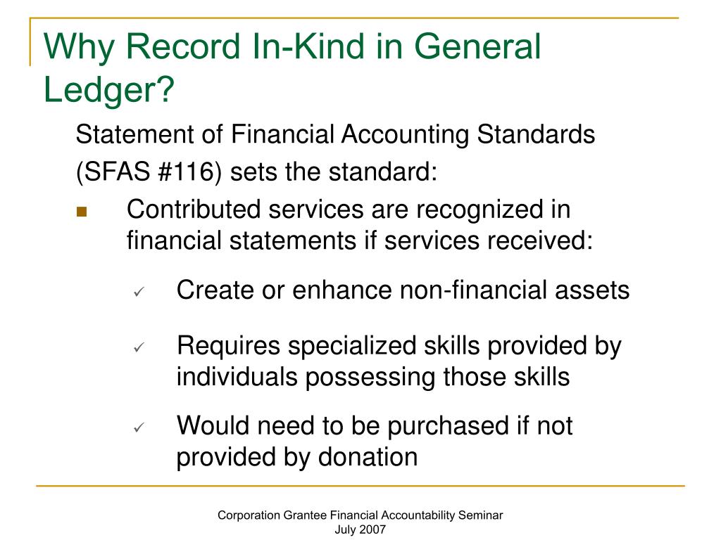 PPT Securing and Documenting Match and Inkind Support PowerPoint