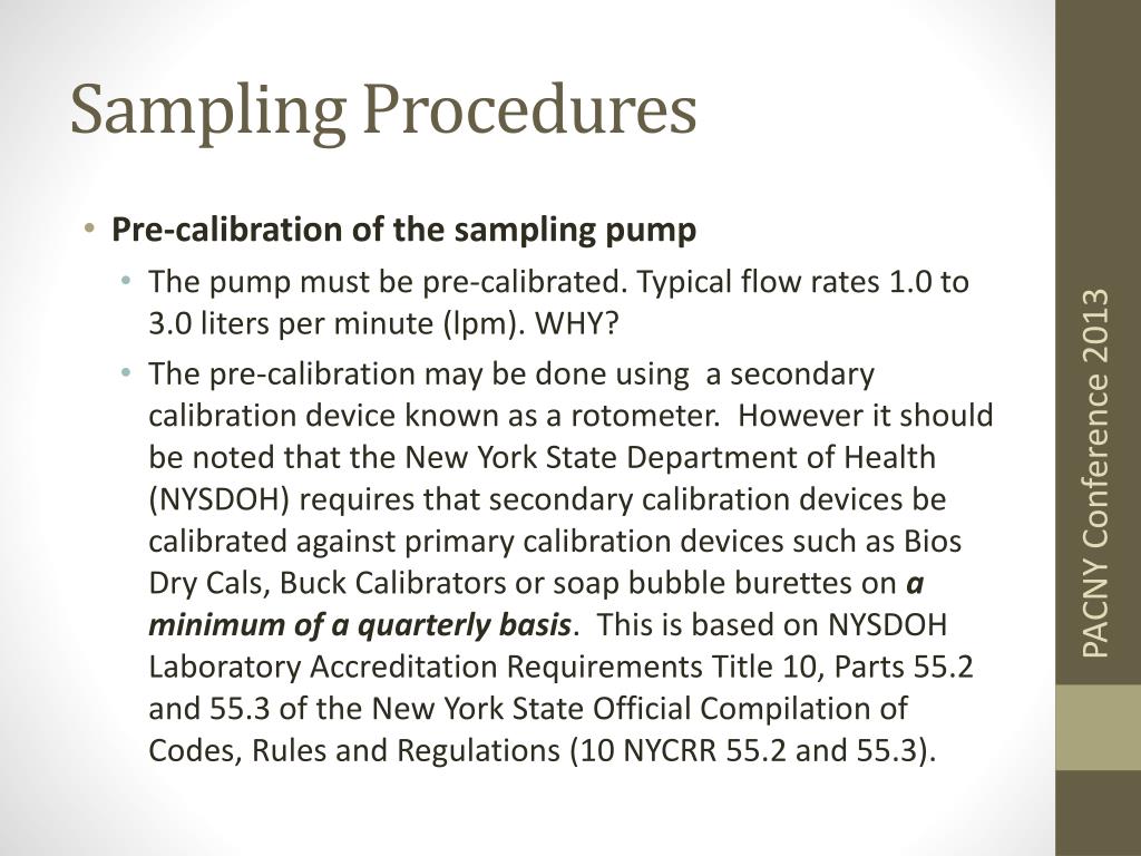 PPT OSHA Personal Air Sampling PowerPoint Presentation, free download
