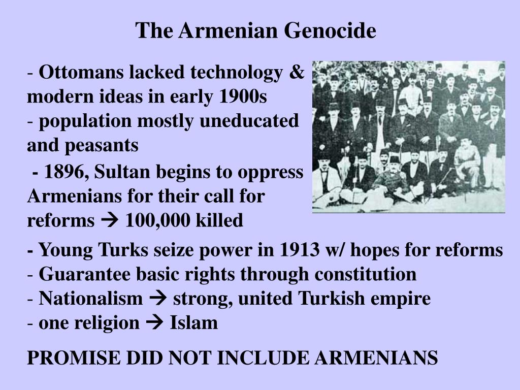 PPT The Armenian Genocide The First Genocide The
