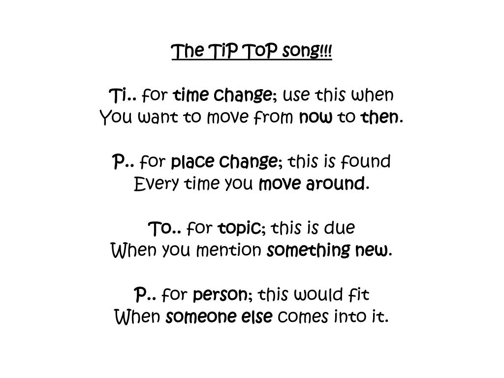 PPT Homophones, Short paragraphs and TiP ToP PowerPoint Presentation