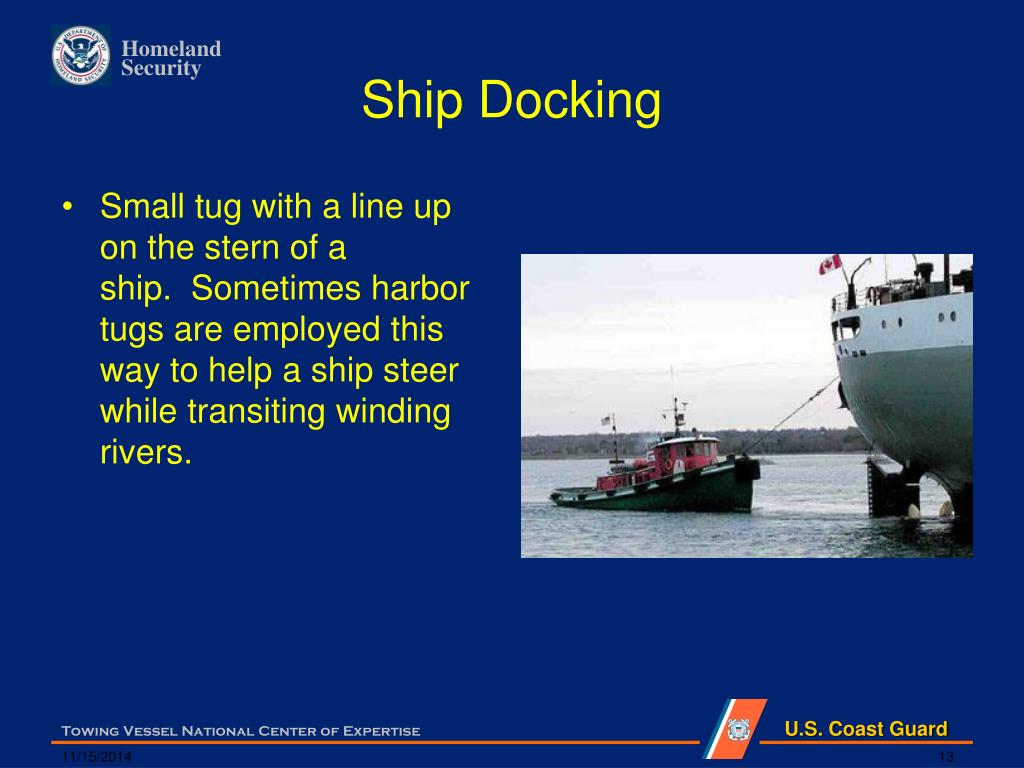 PPT Tug Boat 101 Near Coastal and Ocean Service PowerPoint