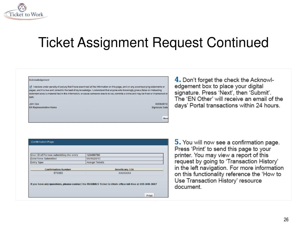 PPT Ticket to Work Program PowerPoint Presentation, free download