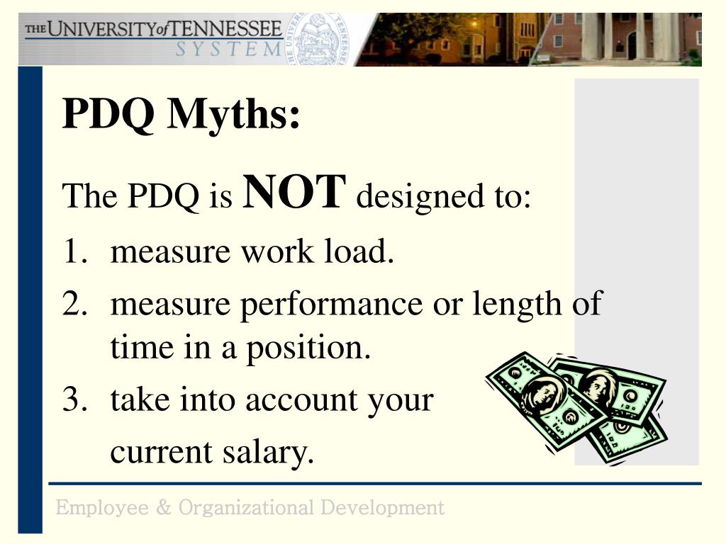 PPT Position Description Questionnaire (PDQ) Review PowerPoint Presentation ID6668708