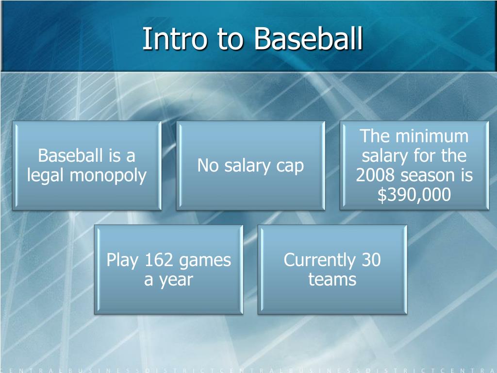 PPT Baseball Pay and Performance PowerPoint Presentation, free