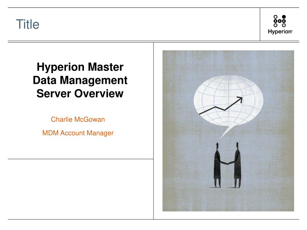 PPT Hyperion Master Data Management Server Overview PowerPoint