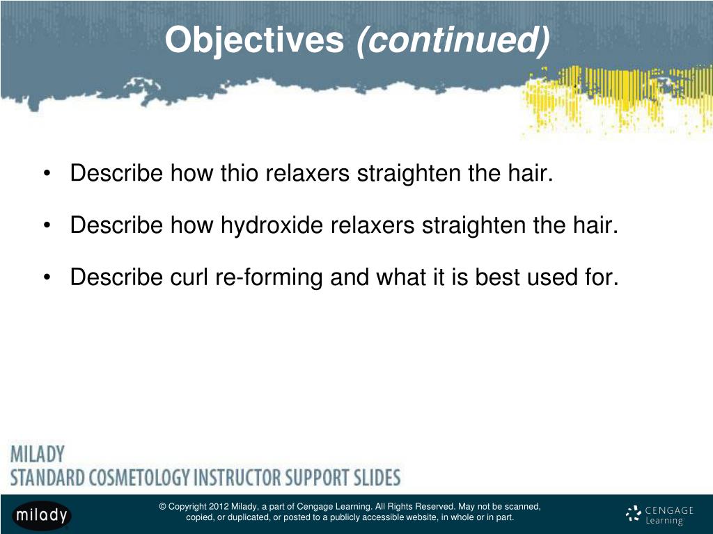 PPT Chapter 20 Chemical Texture Services PowerPoint Presentation