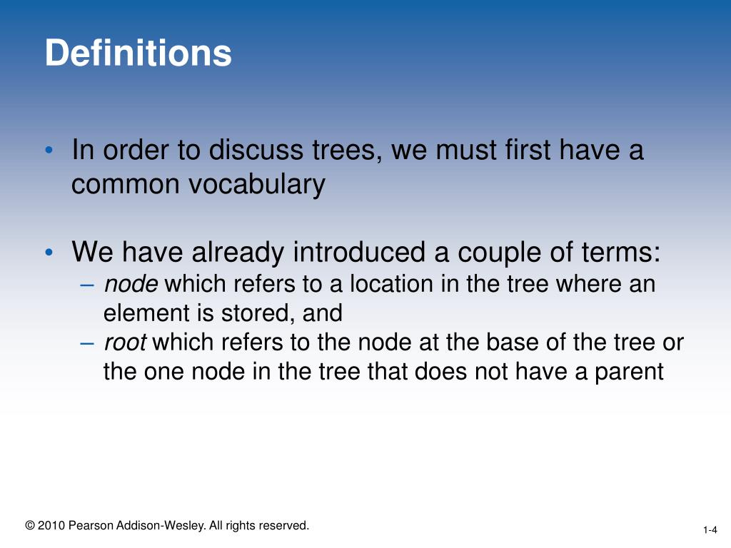 PPT CHAPTER 9 Trees PowerPoint Presentation, free download ID6671036