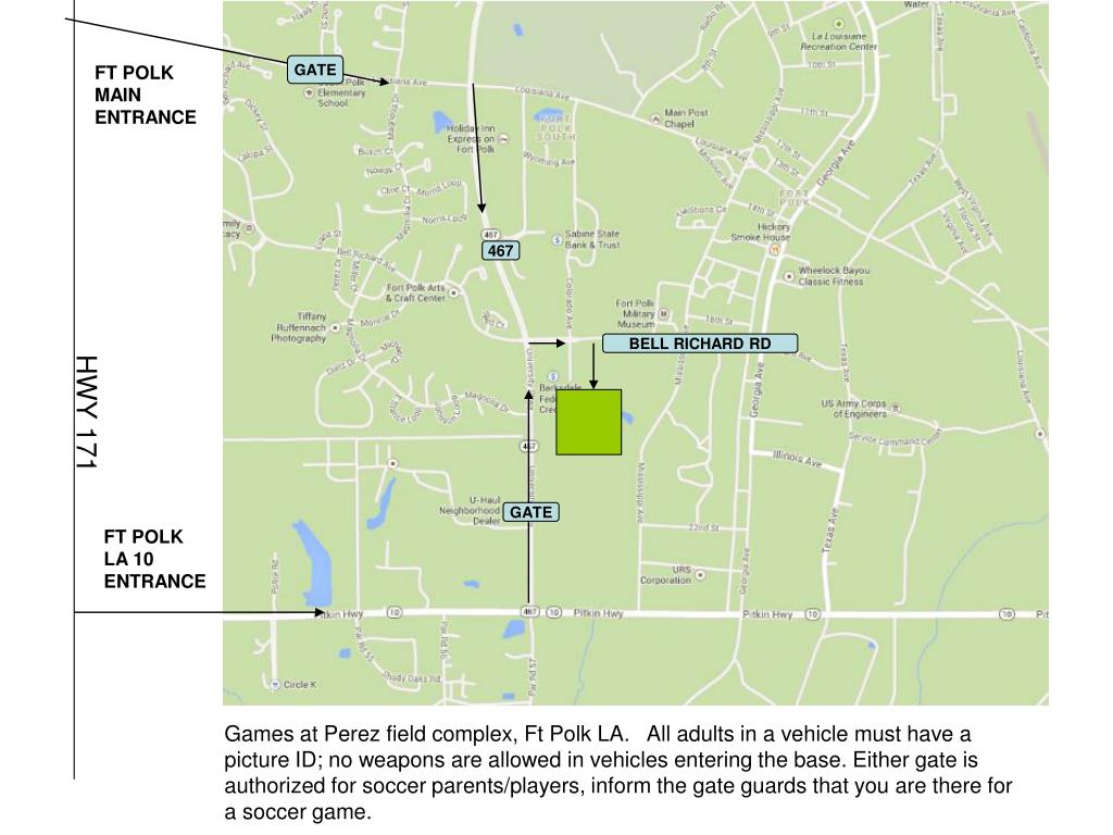 PPT FT POLK MAIN ENTRANCE PowerPoint Presentation, free download ID
