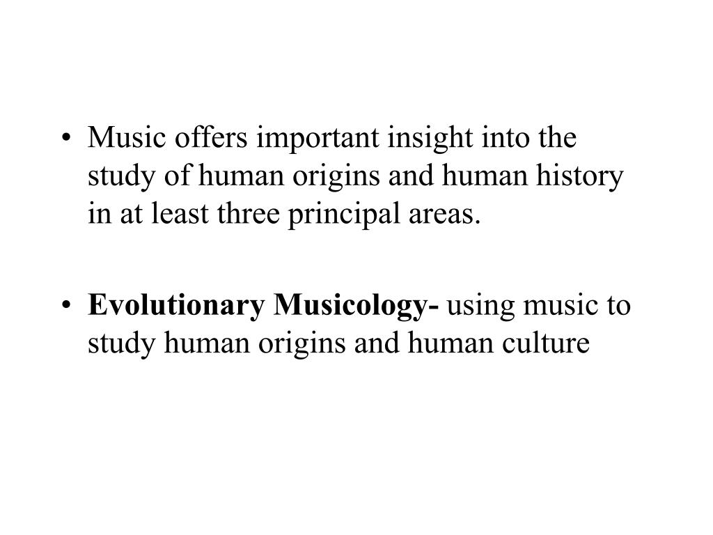 PPT The Origins of Music PowerPoint Presentation, free download ID