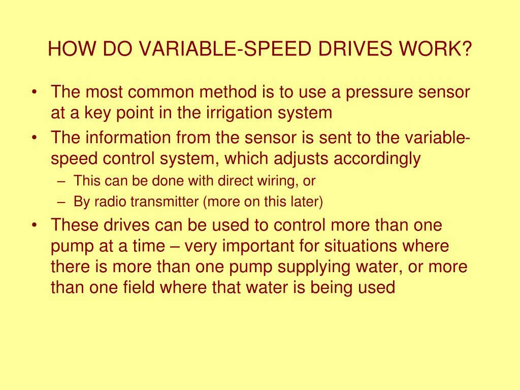 PPT WHAT IS A VARIABLESPEED DRIVE? PowerPoint Presentation, free