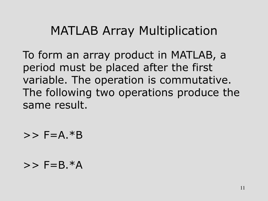 PPT Chapter 3 Matrix Algebra with MATLAB PowerPoint Presentation