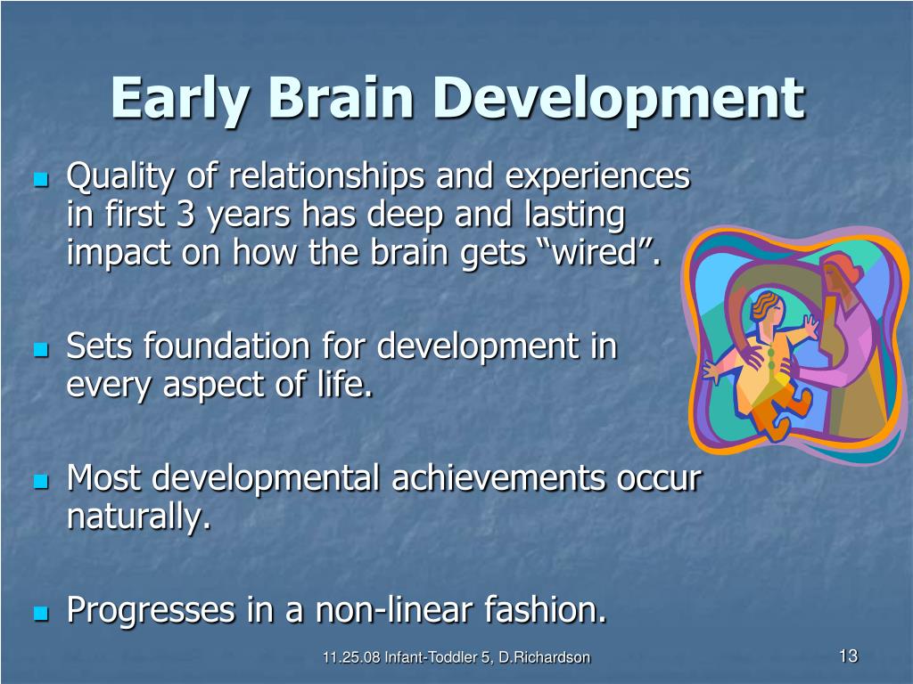 PPT Infant & Toddler Development Part 5 Early Brain Development