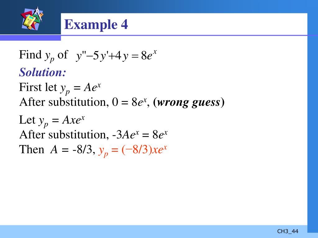 PPT HigherOrder Differential Equations PowerPoint Presentation, free