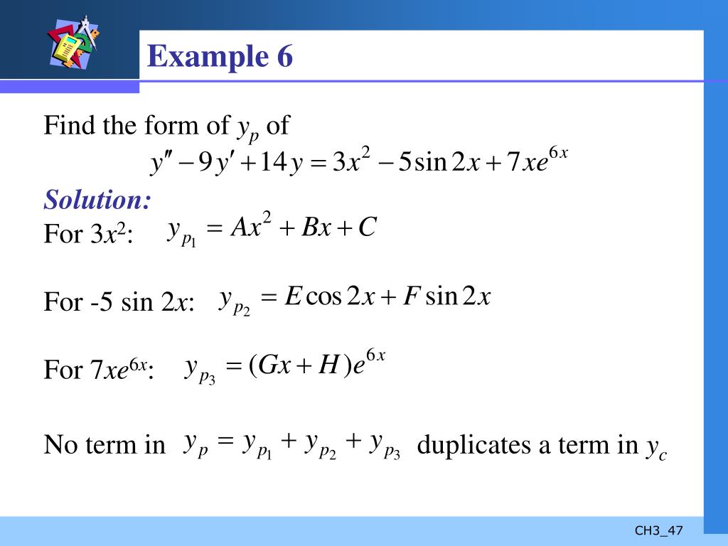 PPT HigherOrder Differential Equations PowerPoint Presentation, free