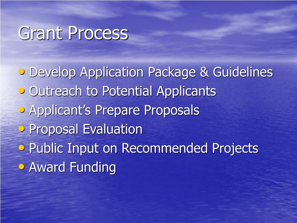 PPT Proposition 50 Integrated Regional Water Management Grants