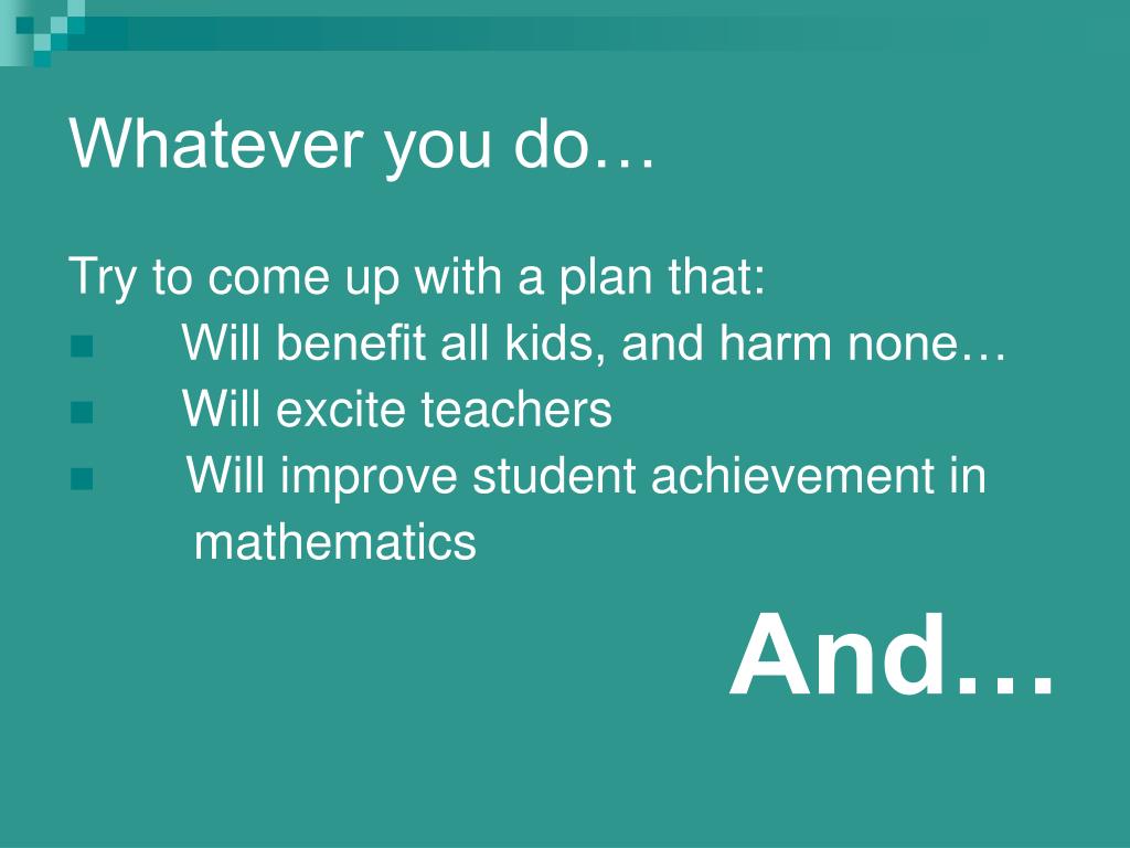 PPT BIG IDEAS IN MATHEMATICS PowerPoint Presentation, free download