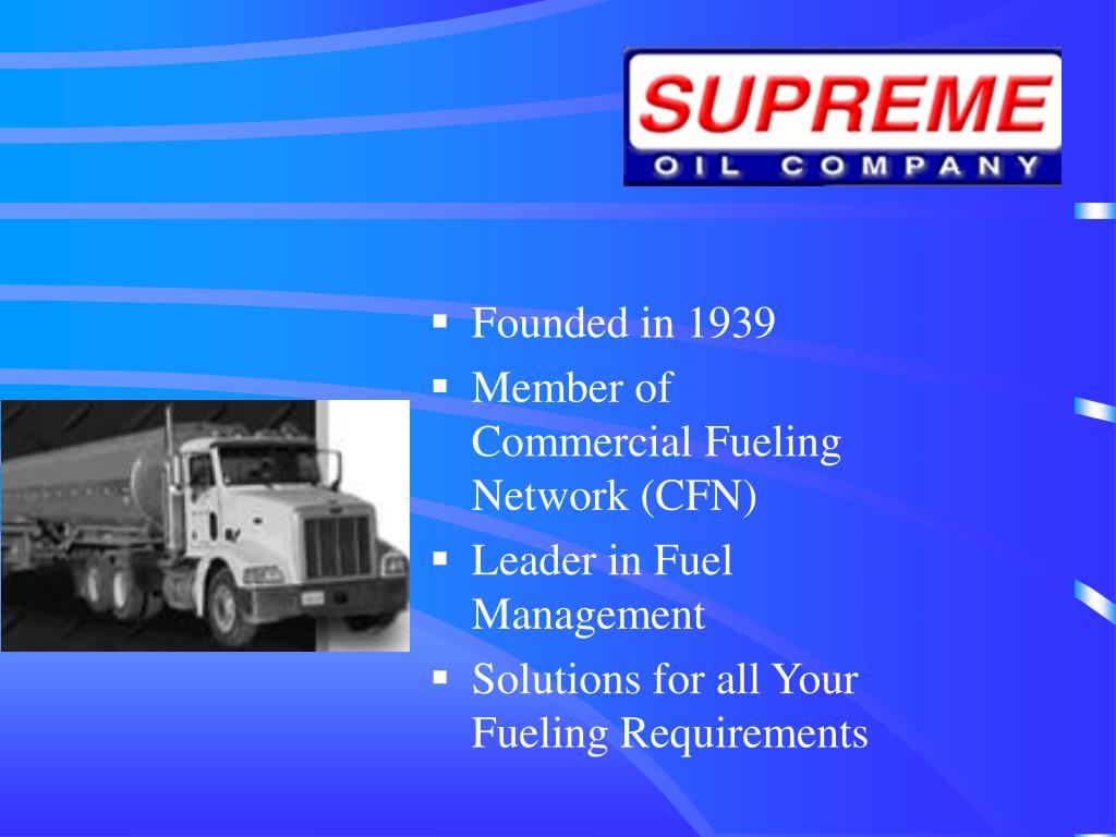 PPT Supreme Oil Company PowerPoint Presentation, free download ID