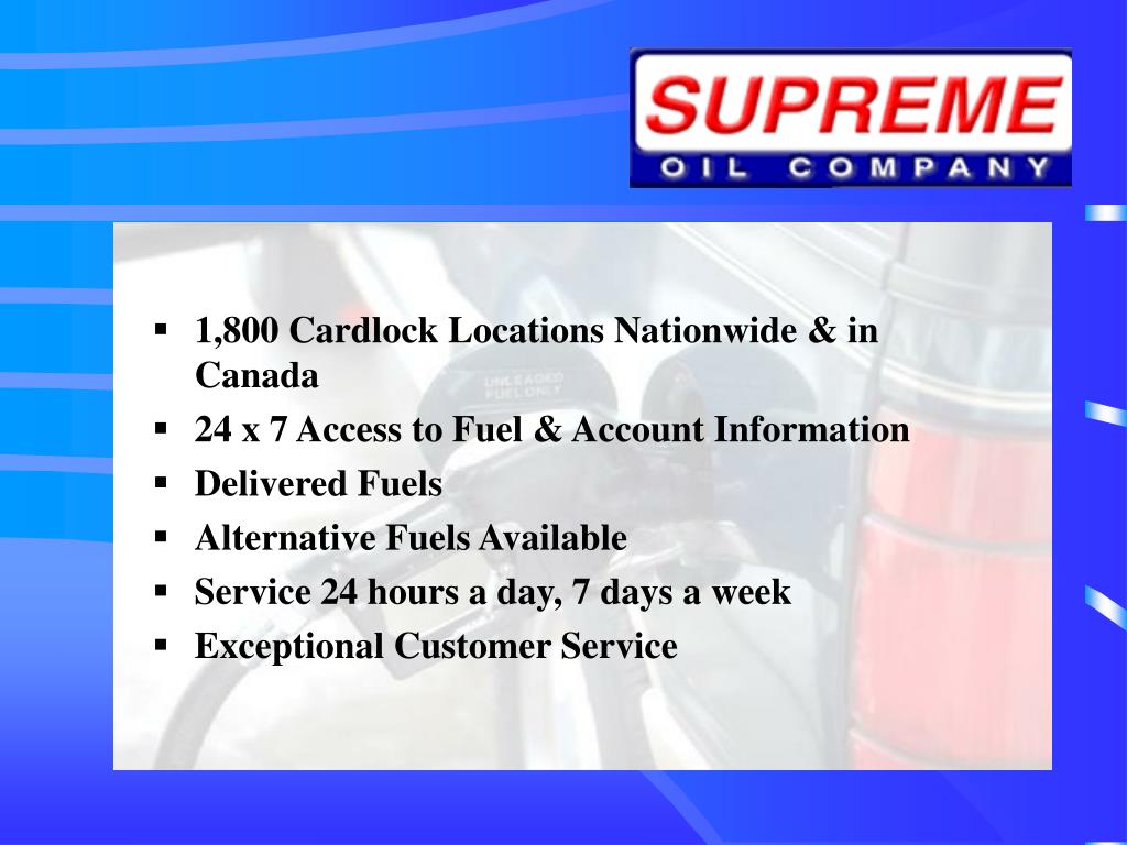 PPT Supreme Oil Company PowerPoint Presentation, free download ID
