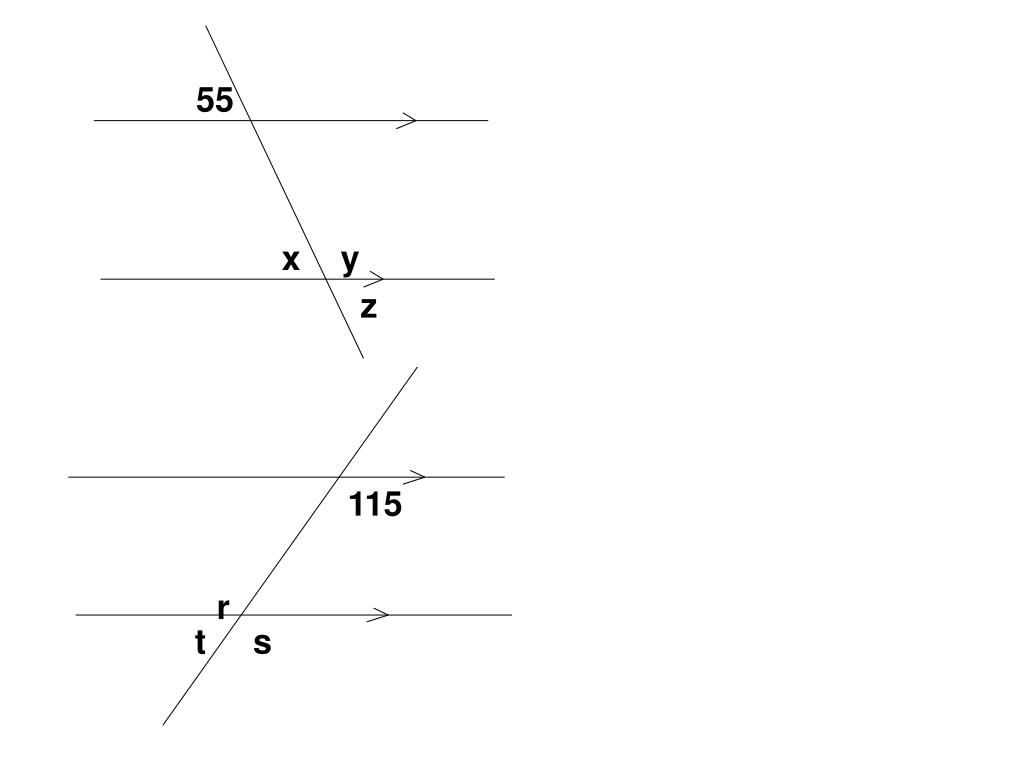 PPT - Intersecting and parallel lines. Intersecting lines are lines