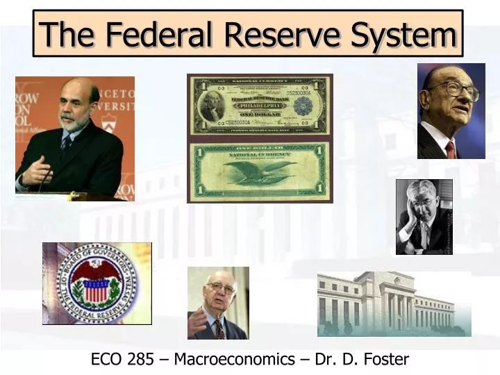 PPT The Federal Reserve System PowerPoint Presentation