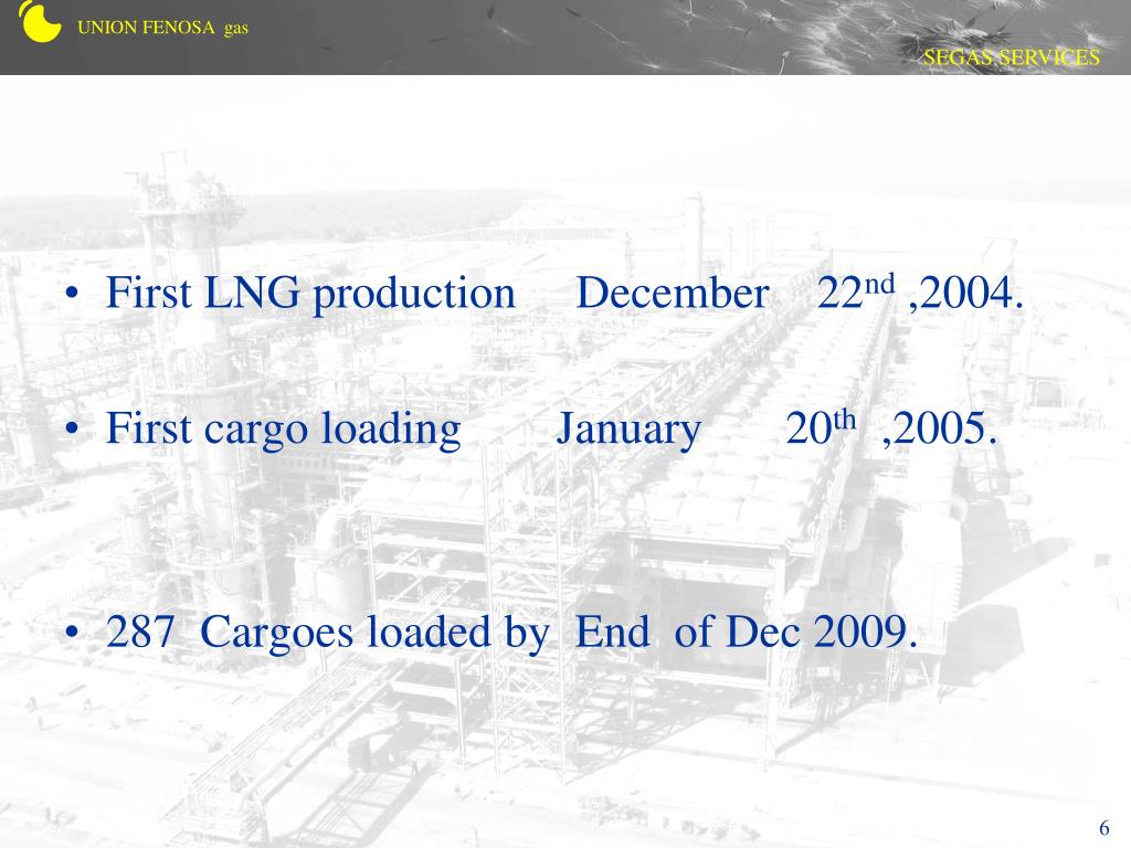 PPT SEGAS OVERVIEW DAMIETTA LNG PLANT PowerPoint Presentation, free