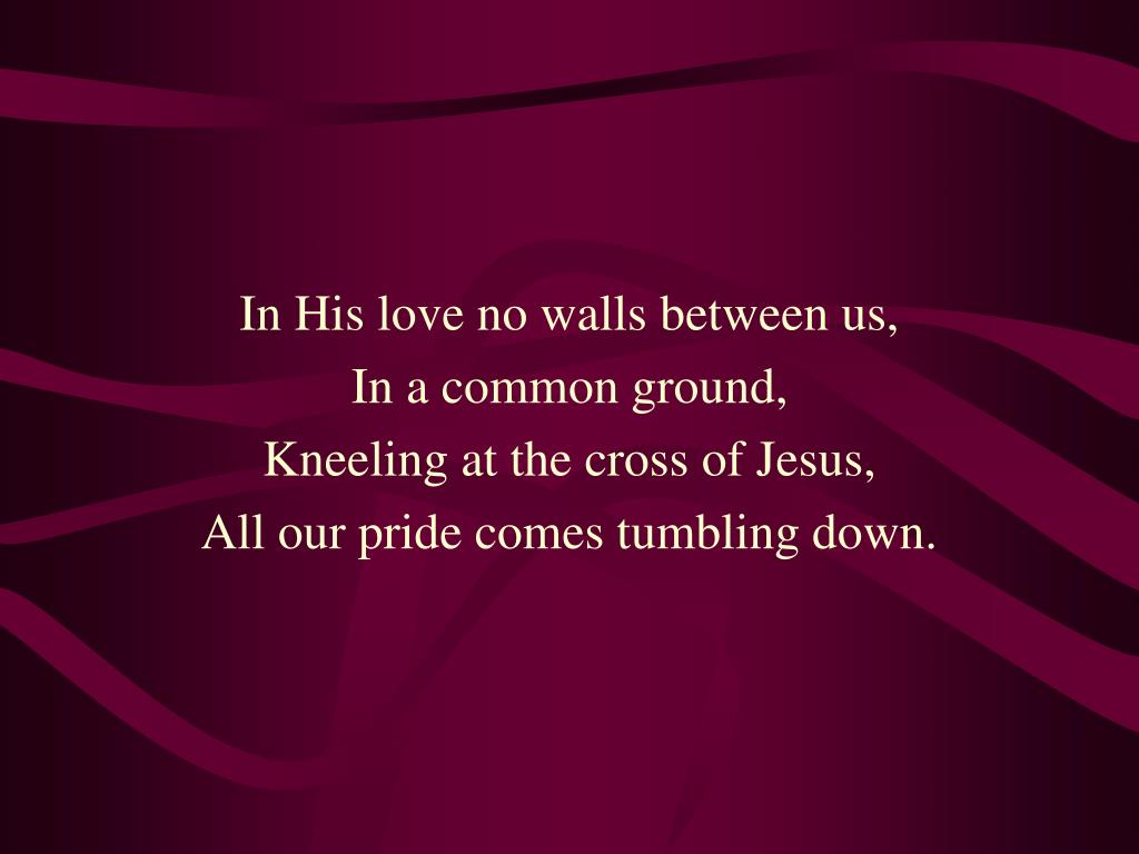 PPT Let the Walls Fall Down PowerPoint Presentation, free download