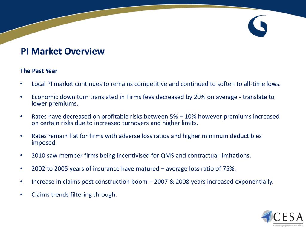 PPT Consulting Engineers South Africa Professional Indemnity