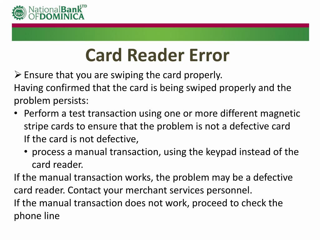 PPT POS Procedures and Troubleshooting Techniques PowerPoint