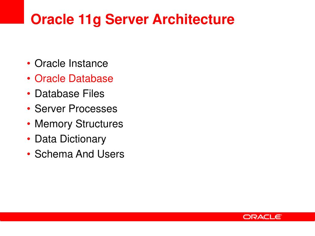 PPT Database Architecture Overview PowerPoint Presentation, free