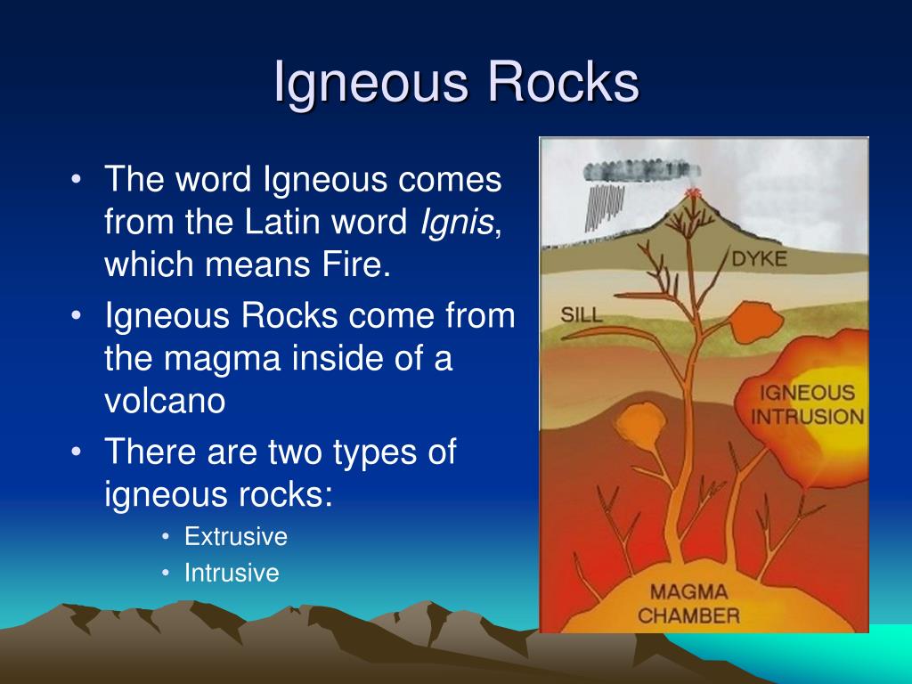 PPT The Three Different Types of Rocks PowerPoint Presentation, free