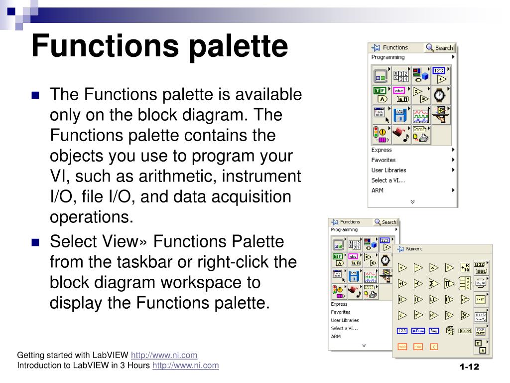 PPT LabVIEW an Introduction PowerPoint Presentation, free download