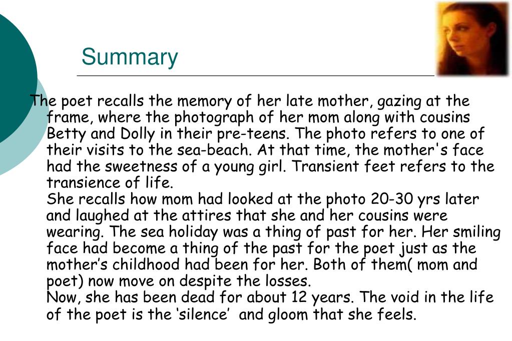 PPT A Photograph PowerPoint Presentation, free download ID6699630