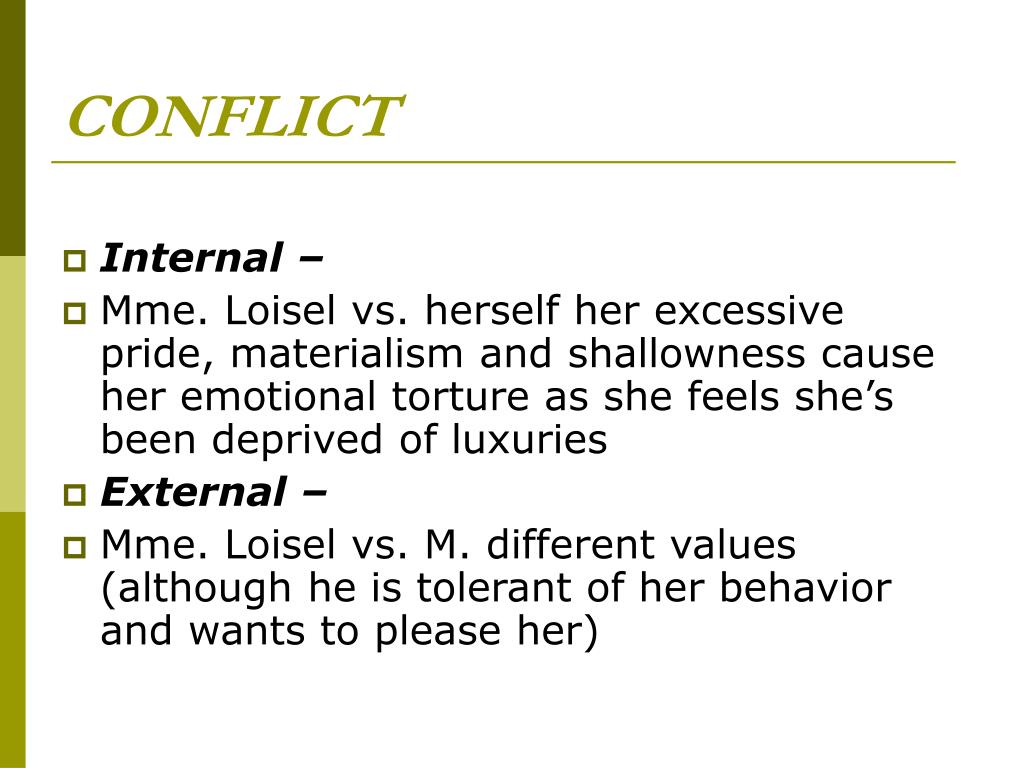 PPT The Necklace PowerPoint Presentation, free download ID6701007