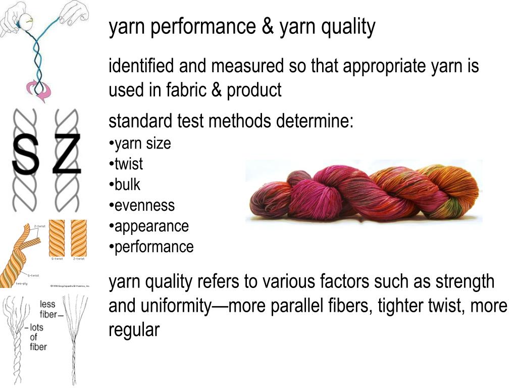PPT FASH 15 textiles yarn classification PowerPoint Presentation