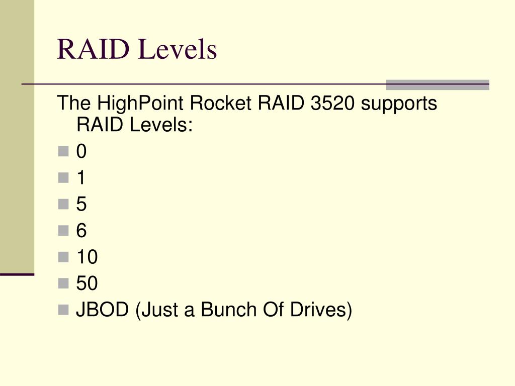 PPT RAID Controllers PowerPoint Presentation, free download ID6704624