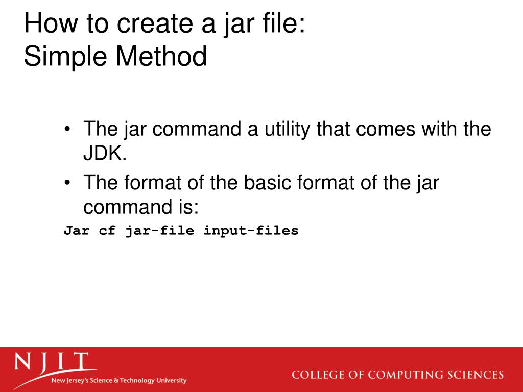 PPT Creating Jar Files PowerPoint Presentation, free download ID