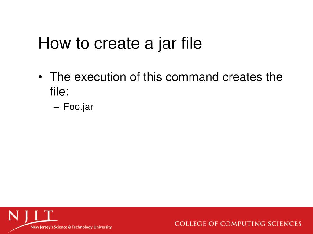 PPT Creating Jar Files PowerPoint Presentation, free download ID