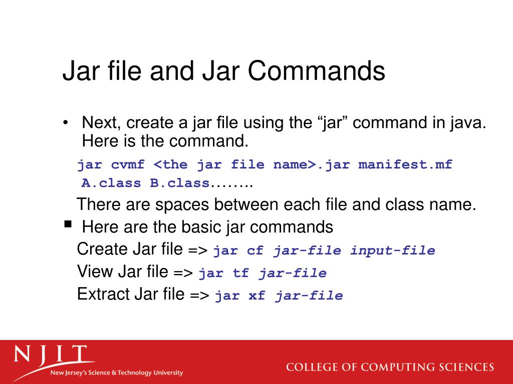 PPT Creating Jar Files PowerPoint Presentation, free download ID
