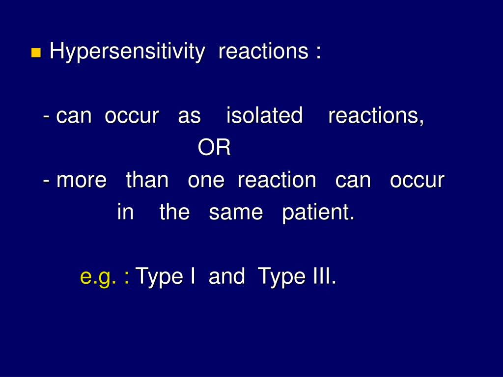 PPT Hypersensitivity reactions. PowerPoint Presentation, free