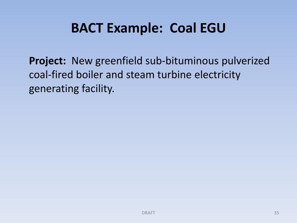 PPT GHG BACT Examples PowerPoint Presentation, free download ID6709458