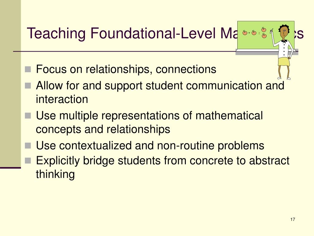 PPT What is the FoundationalLevel Mathematics Credential? PowerPoint