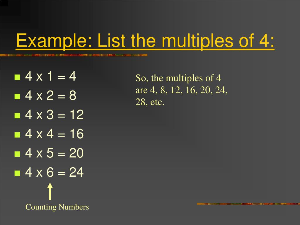 PPT LCM Least Common Multiple PowerPoint Presentation, free download