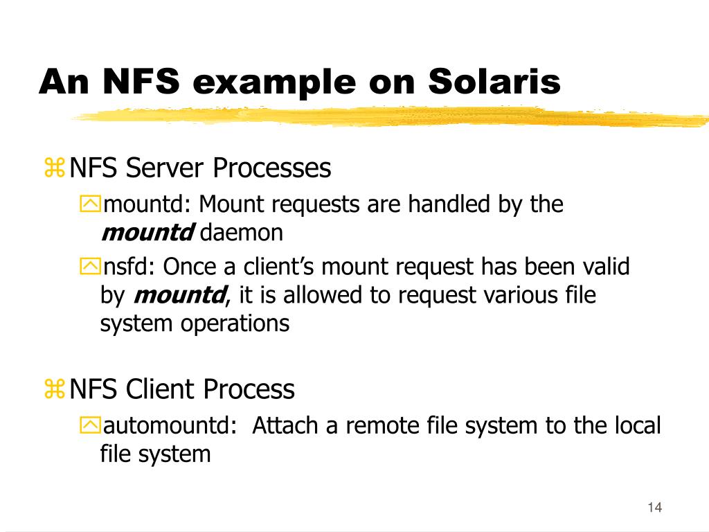 PPT Network File System (NFS) PowerPoint Presentation, free download