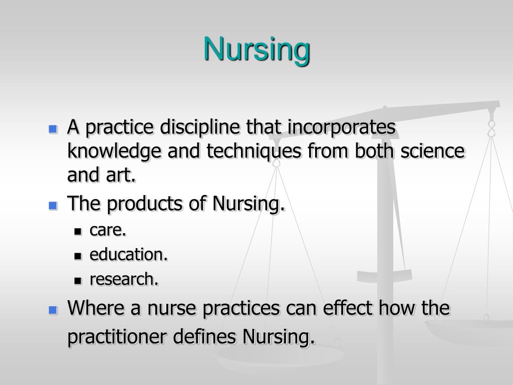 PPT Nursing Standards & Nursing Theories PowerPoint Presentation ID
