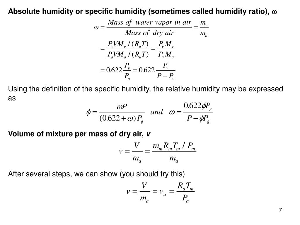 PPT The saturated vapor value of the enthalpy is a function of